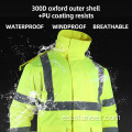 Chaqueta de bombardero reflectante de cinta de alta visibilidad de OEM